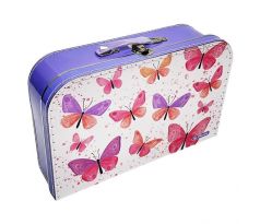 Detský kufrík Herlitz 35 cm dievčatá Motýliky