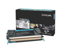 Toner Lexmark X748 CYAN (10000 str.) (X748H1CG)