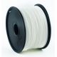 ABS plastic filament for 3D printers, 1.75 mm diameter, white (3DP-ABS1.75-01-W)