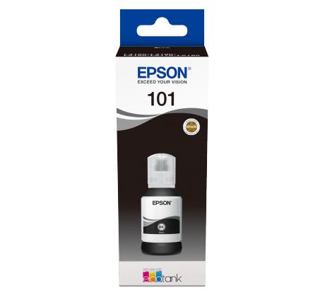 kazeta EPSON ecoTANK 101 Black - 127ml (7500 str.) (C13T03V14A)