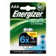 Batéria Energizer mikrotužková nabíjateľná 800mAh AAA-HR03 / 2 ks