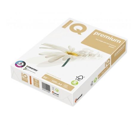 Kopírovací papier IQ premium A4, 80g