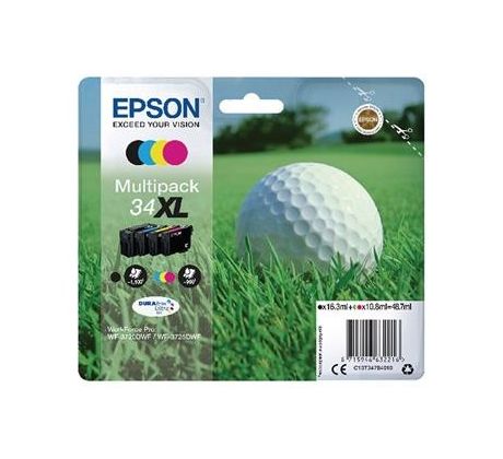 kazeta EPSON WF-3720/3725 no.34XL yellow (950 str) (C13T347640)