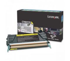 Toner Lexmark C748 YELLOW (10000 str.) (C748H1YG)