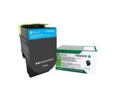 Toner Lexmark CS417,CX417 CYAN (3500 str.) (71B2HC0)