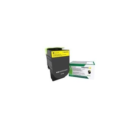 Toner Lexmark CS417,CX417 YELLOW (3500 str.) (71B2HY0)