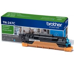 toner BROTHER TN-247 Cyan HL-L3210CW/L3270CDW, DCP-L3510CDW/L3550CDW, MFC-L3730CDN/L3770CDW (2300 str.) (TN247C)