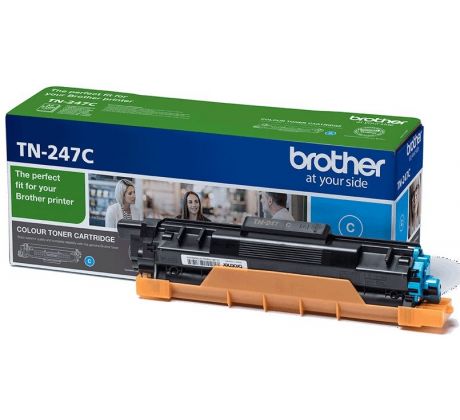 toner BROTHER TN-247 Cyan HL-L3210CW/L3270CDW, DCP-L3510CDW/L3550CDW, MFC-L3730CDN/L3770CDW (2300 str.) (TN247C)