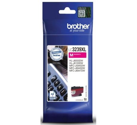 kazeta BROTHER LC-3239XL Magenta MFC-J5945DW/MFC-J6945DW/MFC-J6947DW (5000 str.) (LC3239XLM)