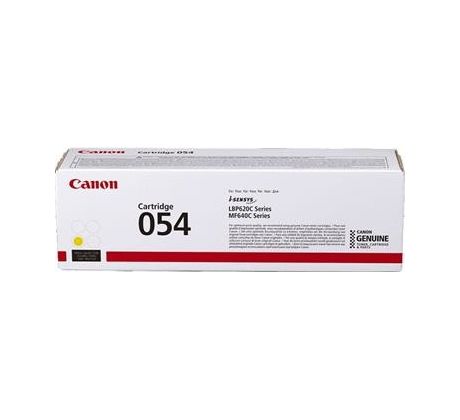 toner CANON CRG-054 yellow i-SENSYNS LBP621Cw, MF641Cw (1200 str.) (3021C002)