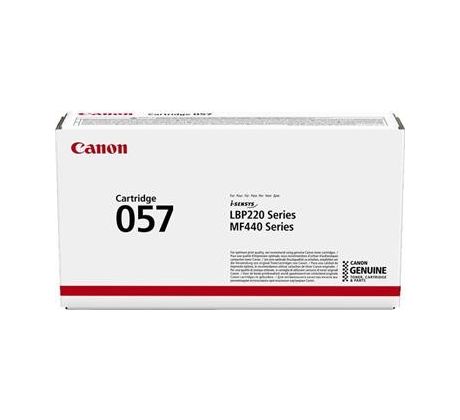 toner CANON CRG-057 black i-SENSYNS LBP223/LBP226, MF443/MF446 (3100 str.) (3009C002)