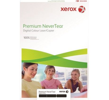 XEROX biela matná polyesterová fólia NeverTear obojstranná laser A4/258g/195µm (100 ks) (003R98092)