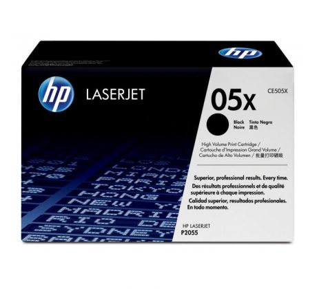 Toner HP CE505X HP 05X black (6.500 str.) pre LaserJet P2055