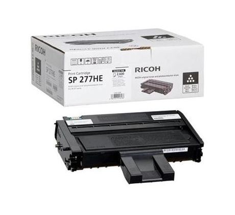 toner RICOH Typ SP277HE SP 277 series (2600 str.) (408160)