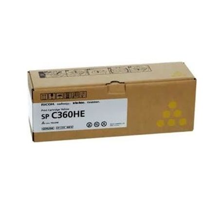 toner RICOH Typ SPC360 HC Yellow SP C360 (5000 str.) (408187)