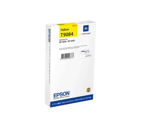 kazeta EPSON WF-6090,WF-6590 yellow XL (4000 str.) (C13T90844N)