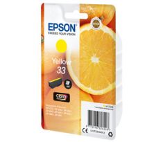 kazeta EPSON XP-530,XP-630,XP-635,XP-830 33 Claria Yellow (300 str.) (C13T334440)