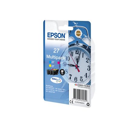 multipack kazeta EPSON WF-3620,3640,7110,7610,7620  T2704 27 (CMY) (C13T270540)