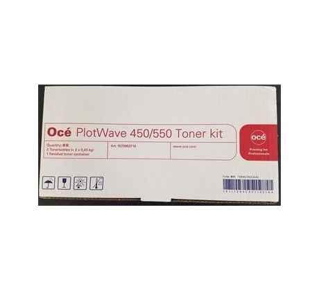 toner OCE PlotWave 450/550 black (2ks v bal.) (1070066530/1284C002B)