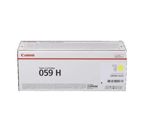 toner CANON CRG-059H yellow i-SENSYNS LBP852Cx (13500 str.) (3624C001)