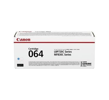 toner CANON CRG-064 cyan i-SENSYS MF832Cdw, LBP722Cdw (5000 str.) (4935C001)