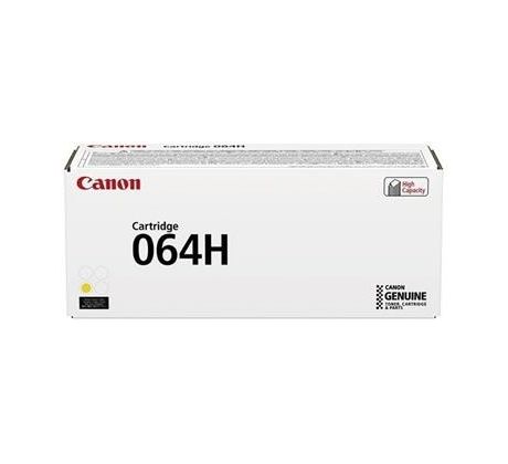 toner CANON CRG-064H yellow i-SENSYS MF832Cdw, LBP722Cdw (10400 str.) (4932C001)