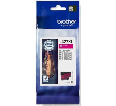 kazeta BROTHER LC-427XL Magenta MFC-J5955DW/MFC-J6955DW/MFC-J6957DW (5000 str.) (LC427XLM)