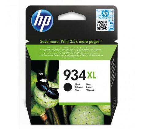 Atramentová náplň HP C2P23AE HP 934XL pre OfficeJet Pro 6230/6830 black XL (1.000 str.)