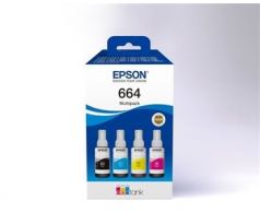 multipack EPSON ecoTANK 664 CMYK (C13T66464A)