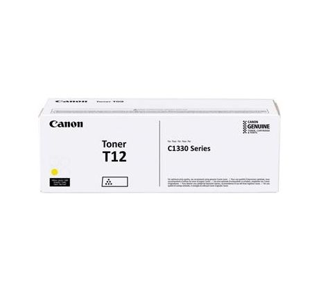 toner CANON T12 yellow i-SENSYS X C1333 (5300 str.) (5095C006)