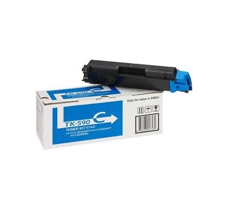 toner KYOCERA TK-590C FS-C2026MFP/C2126MFP (5000 str.) (TK-590C)