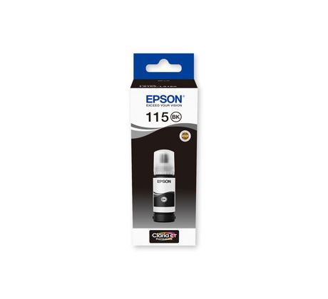 kazeta EPSON ecoTANK 115 Black pigment (6200 str.) (C13T07C14A)