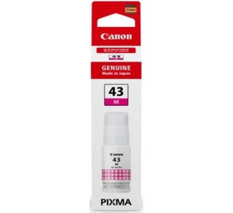 atramentová náplň CANON GI-43M magenta PIXMA G540/G640 3 (700 str.) (4680C001)