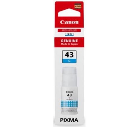 atramentová náplň CANON GI-43C cyan PIXMA G540/G640 3 (700 str.) (4672C001)