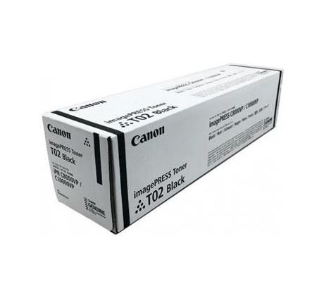 toner CANON T02 black iP C8000/C10000 (44000 str.) (8529B001)