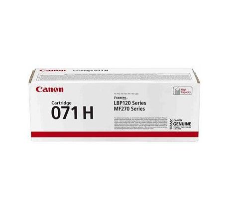 toner CANON CRG-071H black i-SENSYNS LBP122, MF272/MF275 (2500 str.) (5646C002)