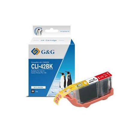 alt. kazeta G&G pre CANON CLI-42BK Pixma Pro-100 (13,5ml/BK) (NP-C-0042BK)