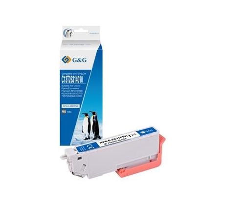 alt. kazeta G&G pre EPSON C13T26314010 XP-600 / XP-605 / XP-700 / XP-800 (13,8ml/PBK) (NP-R-2631PBK)