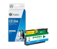 alt. kazeta G&G pre HP CZ130A(HP 711) Desingnjet T120 / T520 (29ml/C) (NP-H-0711C(HP711 with chip wit)