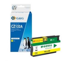 alt. kazeta G&G pre HP CZ132A(HP 711) Desingnjet T120 / T520 (29ml/Y) (NP-H-0711Y(HP711 with chip wit)