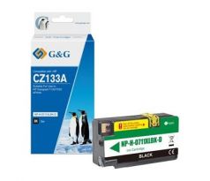 alt. kazeta G&G pre HP CZ133A(HP 711) Desingnjet T120 / T520 (80ml/BK) (NP-H-0711XLBK(HP711 with chip)