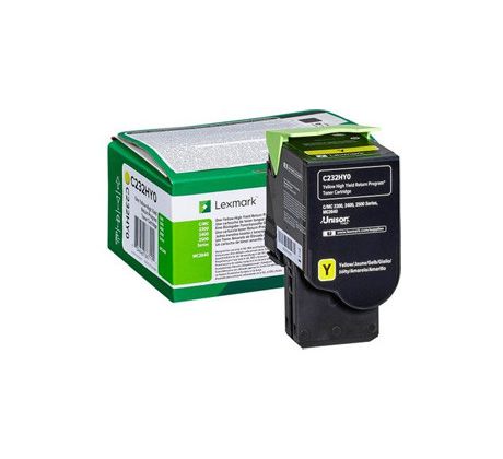 Toner Lexmark MC2640,C2535,C2425,MC2425,MC2535 YELLOW (2300 str.) (C232HY0)