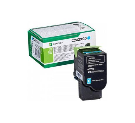 Toner Lexmark MC2640,C2535,C2425,MC2425,MC2535 CYAN (3500 str.) (C242XC0)