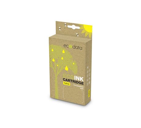 alt. kazeta ECODATA pre CANON CLI-531Y Yellow PIXMA TS8750/TS8751 (12,2 ml) (ECO-CLI-531Y)