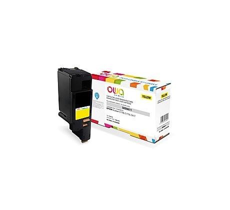 alt. toner OWA ARMOR pre EPSON C13S050611 Yellow pre AL C1700, C1750, CX17 (1400 str.) (K15634OW)