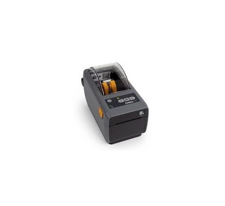 Direct Thermal Printer ZD611; 203 dpi, USB, USB Host, Ethernet, BTLE5, Cutter, EU and UK Cords, Swiss Font, EZPL (ZD6A022-D2EE00EZ)