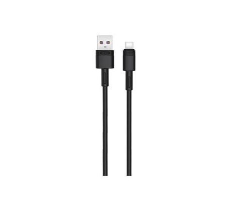 kábel XO NB166 TypC-USB čierny (5A) (IXCABNB166CNEG)