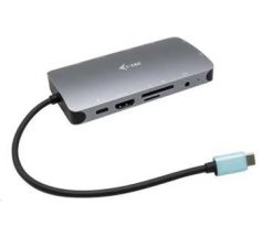 iTec USB-C Metal Nano Dock HDMI/VGA s LAN + Power Delivery 100 W (C31NANODOCKVGAPD)