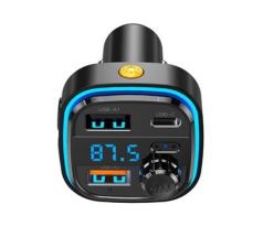 bluetooth FM transmitter XO BCC08 čierny (CXFMTBCC08NEG)