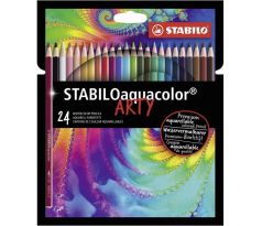 Farbičky STABILOaquacolor 24 ks sada ARTY